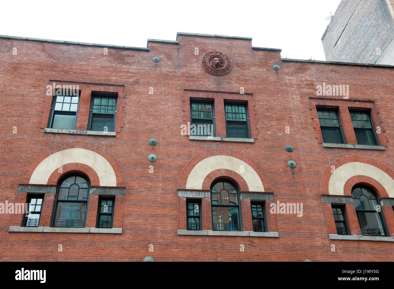The American Express stables on Hubert Street in what is now called the