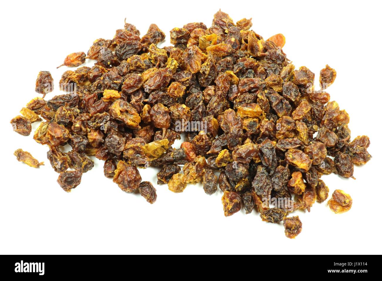 dried sea buckthorn berries isolated on white background Stock Photo Alamy