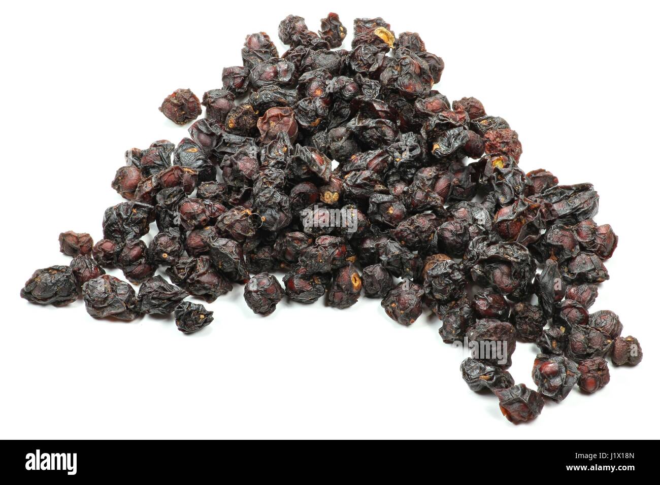 dried schisandra berries isolated on white background Stock Photo Alamy