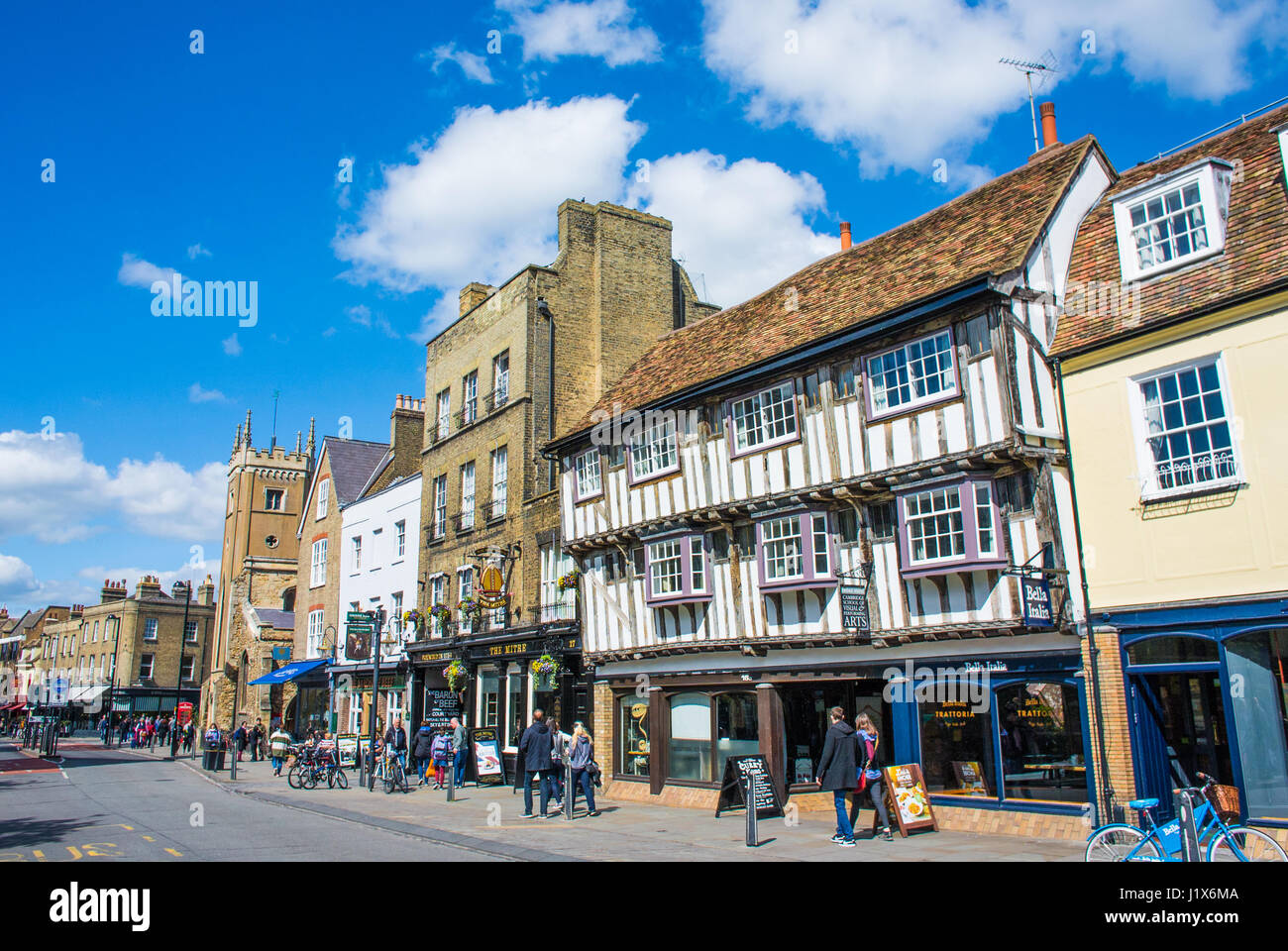 Cambridge City views England UK Stock Photo Alamy