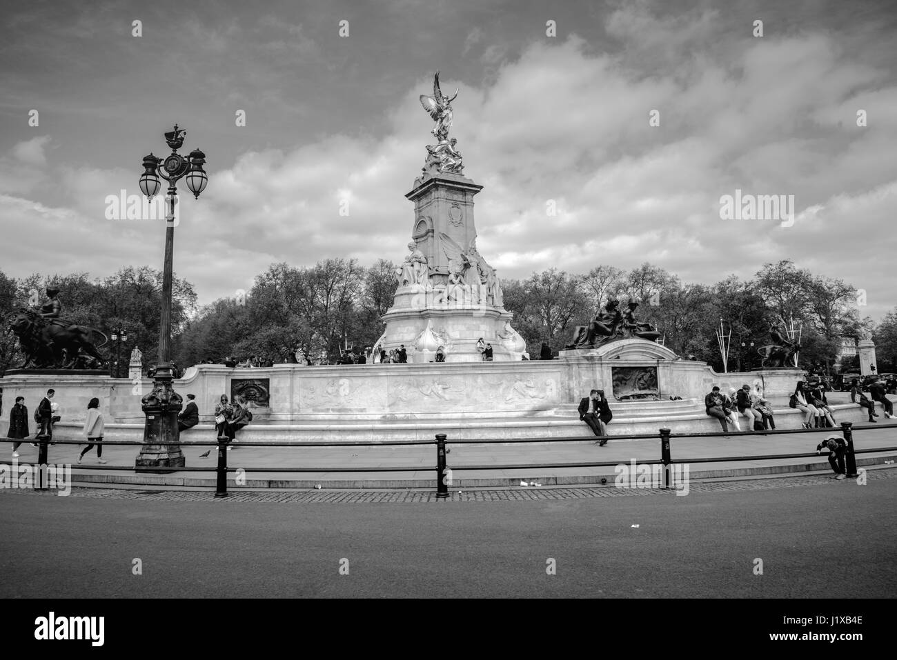 Queen Victoria Memorial, London, United Kingdom Stock Photo