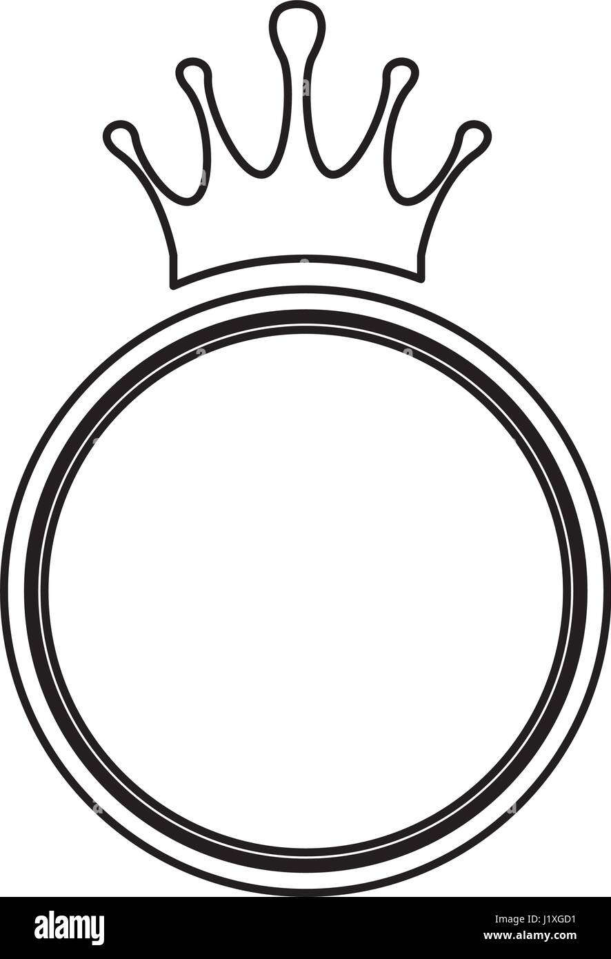 Crown royalty symbol Stock Vector Image & Art - Alamy
