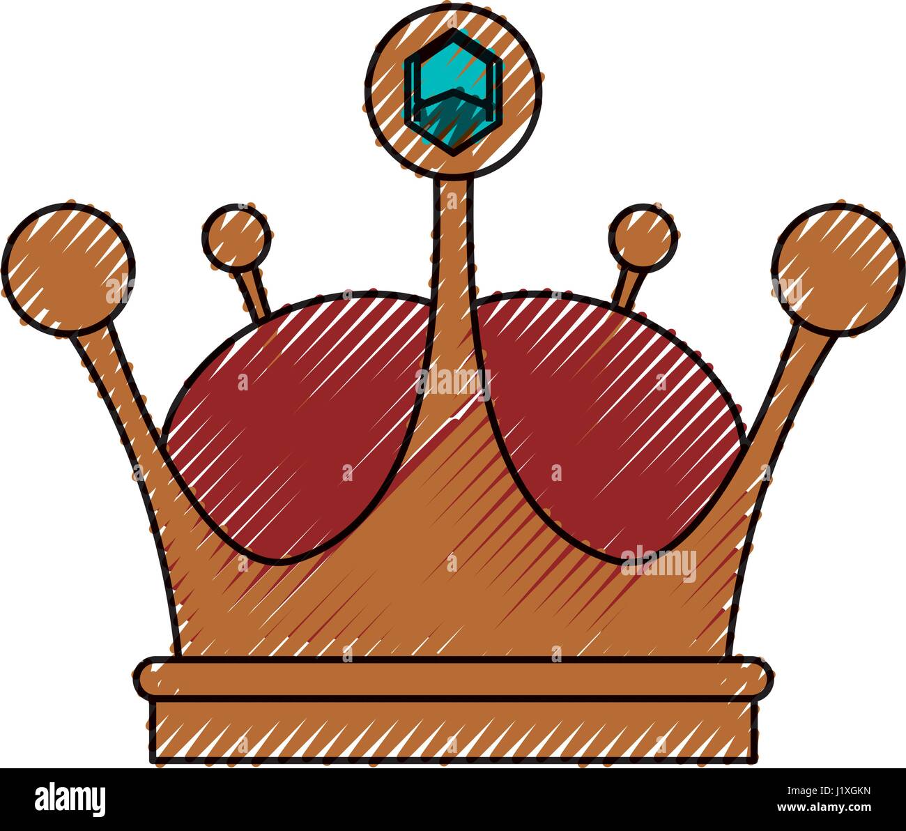 Crown royalty symbol Stock Vector Image & Art - Alamy