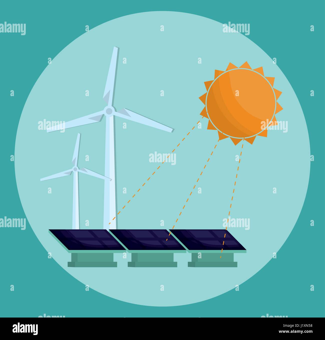 solar panel icon Stock Vector Image & Art - Alamy
