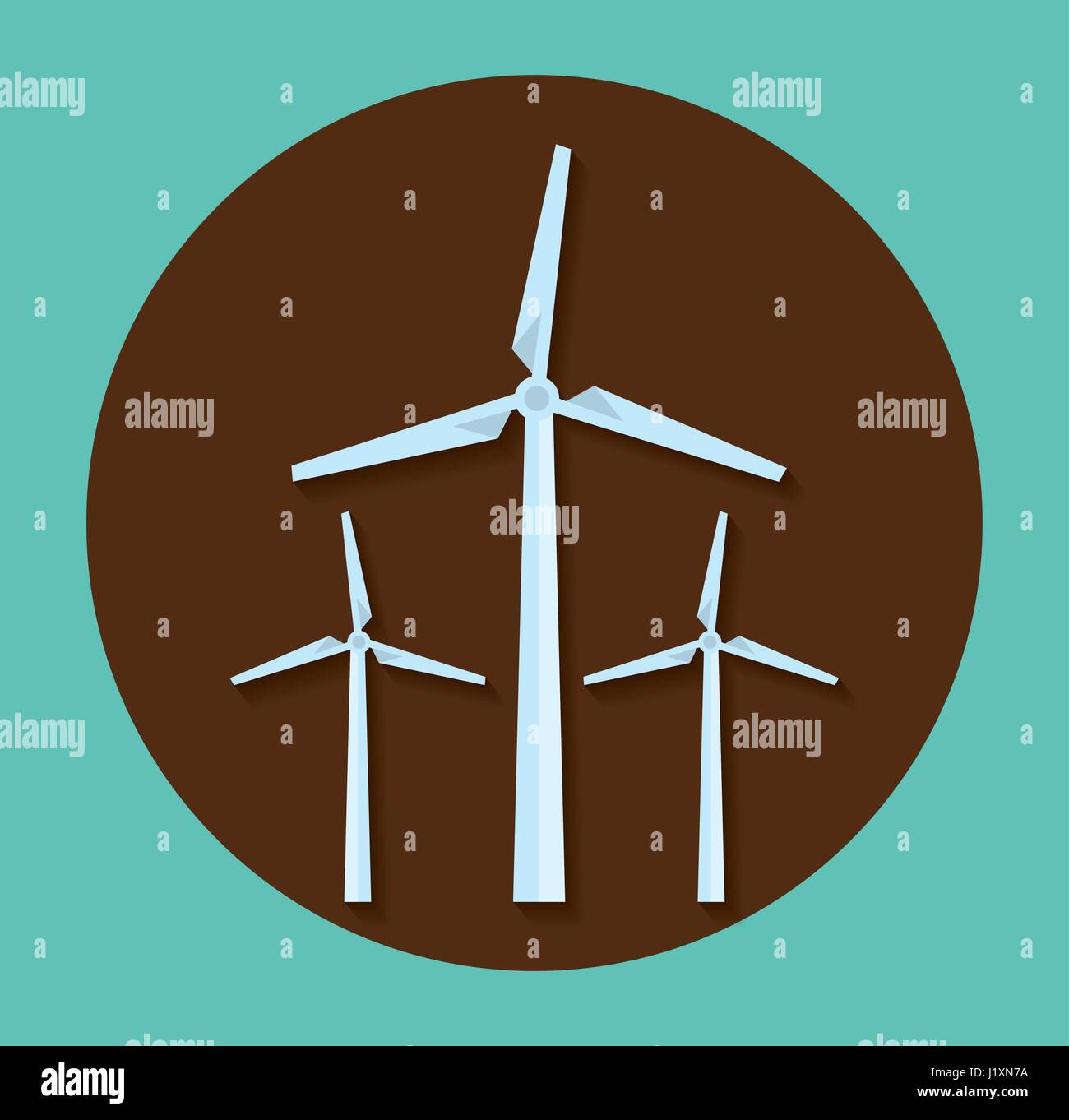 eolic turbines design Stock Vector Image & Art - Alamy