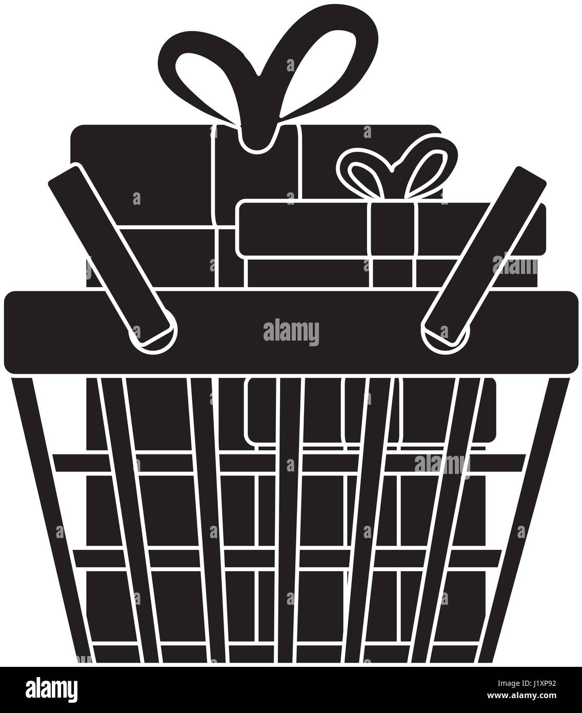 shopping basket icon Stock Vector Image & Art - Alamy