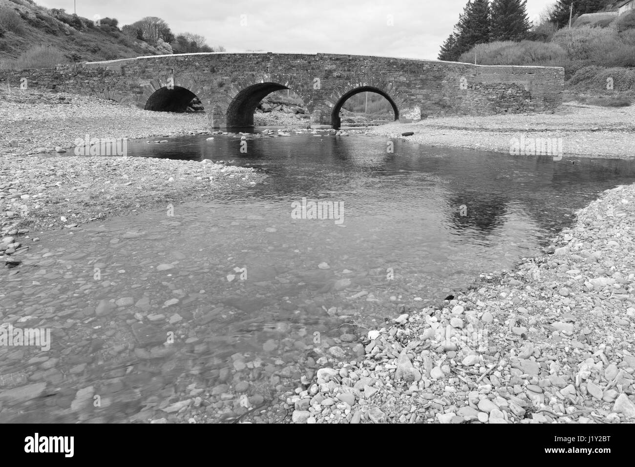 An old stone bridge near the hamlet of Knock in Ireland Stock Photo Alamy
