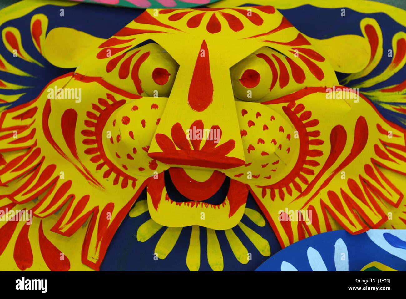 Bengali traditional Colorful masks Stock Photo Alamy