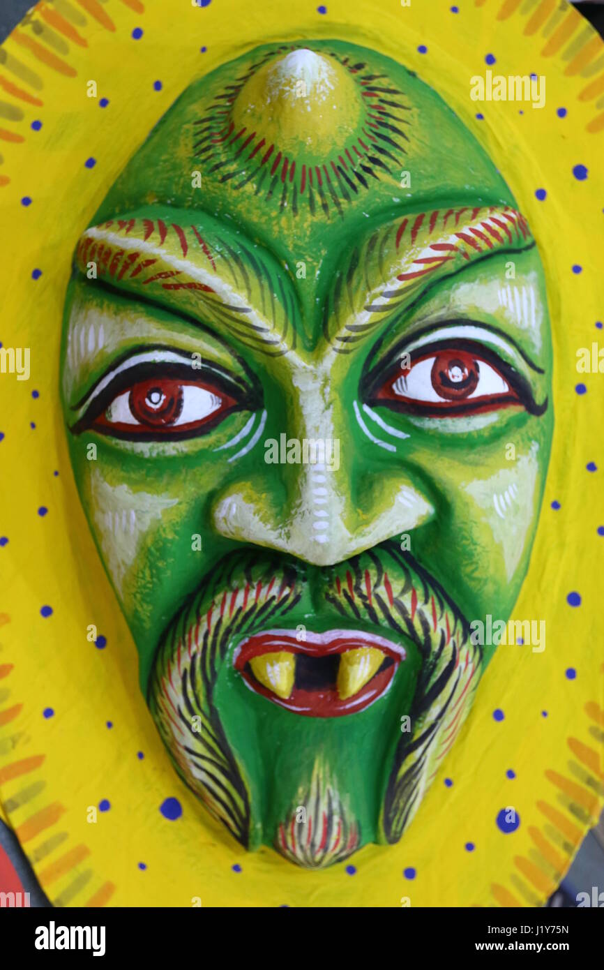 Bengali traditional Colorful masks Stock Photo Alamy