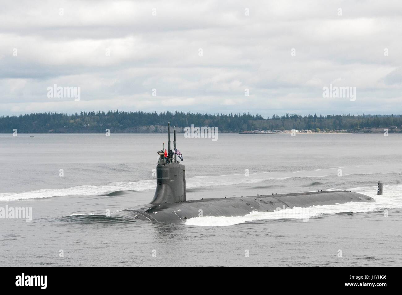 The U.S. Navy Seawolfclass fastattack submarine USS Jimmy Carter