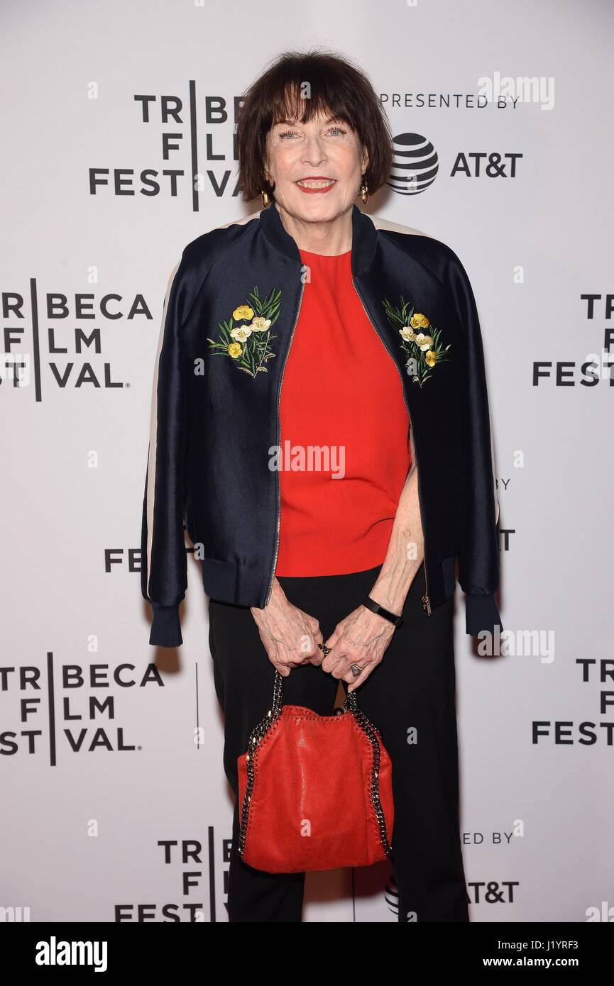 New York, NY, USA. 22nd Apr, 2017. Marilyn Minter at arrivals for MY ART Premiere at the 2017 Tribeca Film Festival, Cinepolis Chelsea, New York, NY April 22, 2017. Credit: Eli Winston/Everett Collection/Alamy Live News Stock Photo