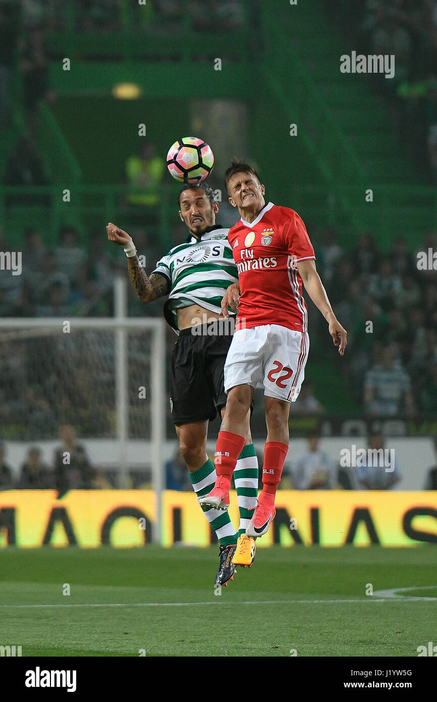 Portugal, Lisbon, April 22, 2017 FOOTBALL SPORTING CP x SL BENFICA