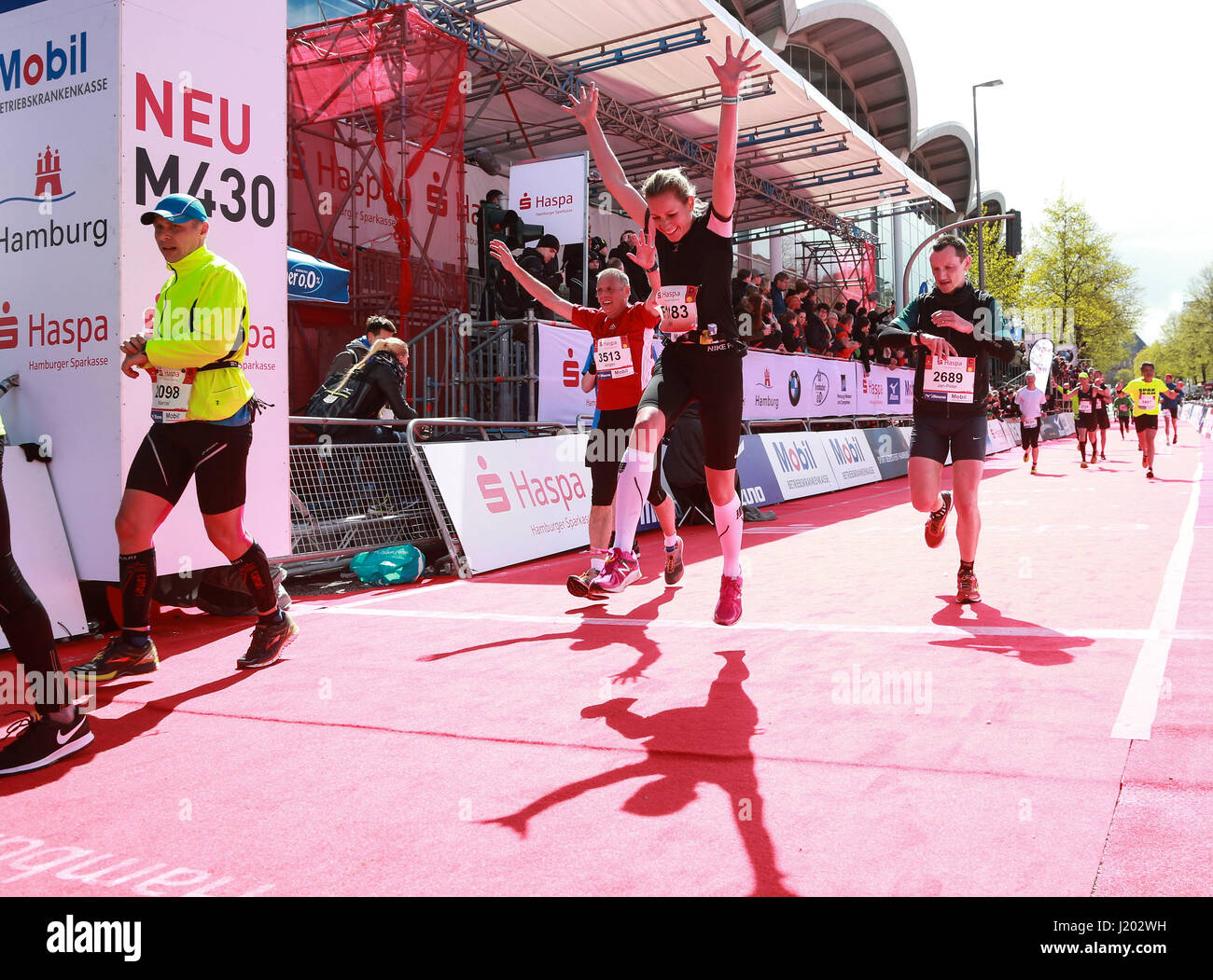 Haspa Marathon 2017 usage worldwide Stock Photo Alamy