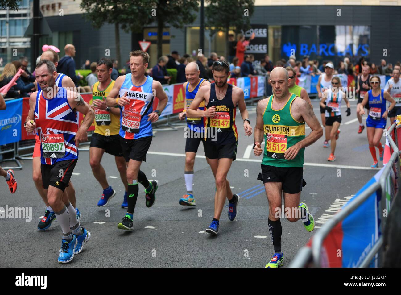 The first London Marathon took place in 1981. More than 40,000
