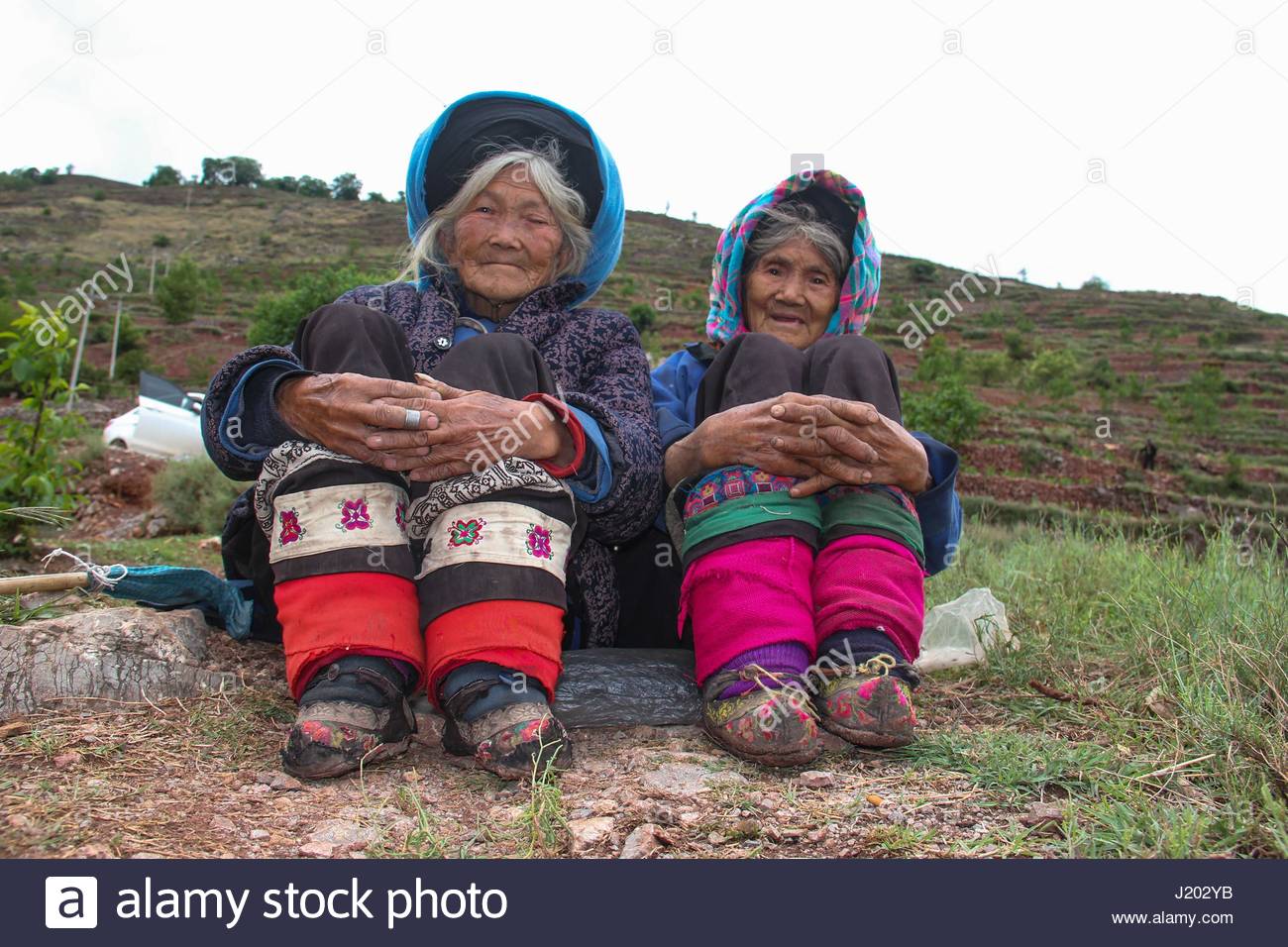 Lotus Feet China Stock Photos & Lotus Feet China Stock Images Alamy