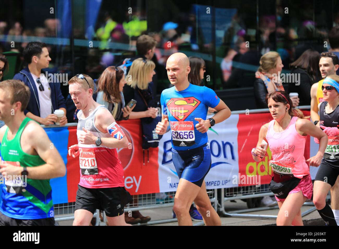 The first London Marathon took place in 1981. More than 40,000
