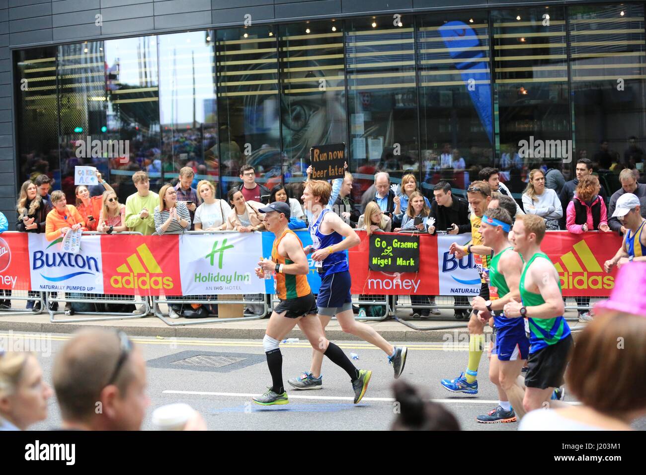 The first London Marathon took place in 1981. More than 40,000