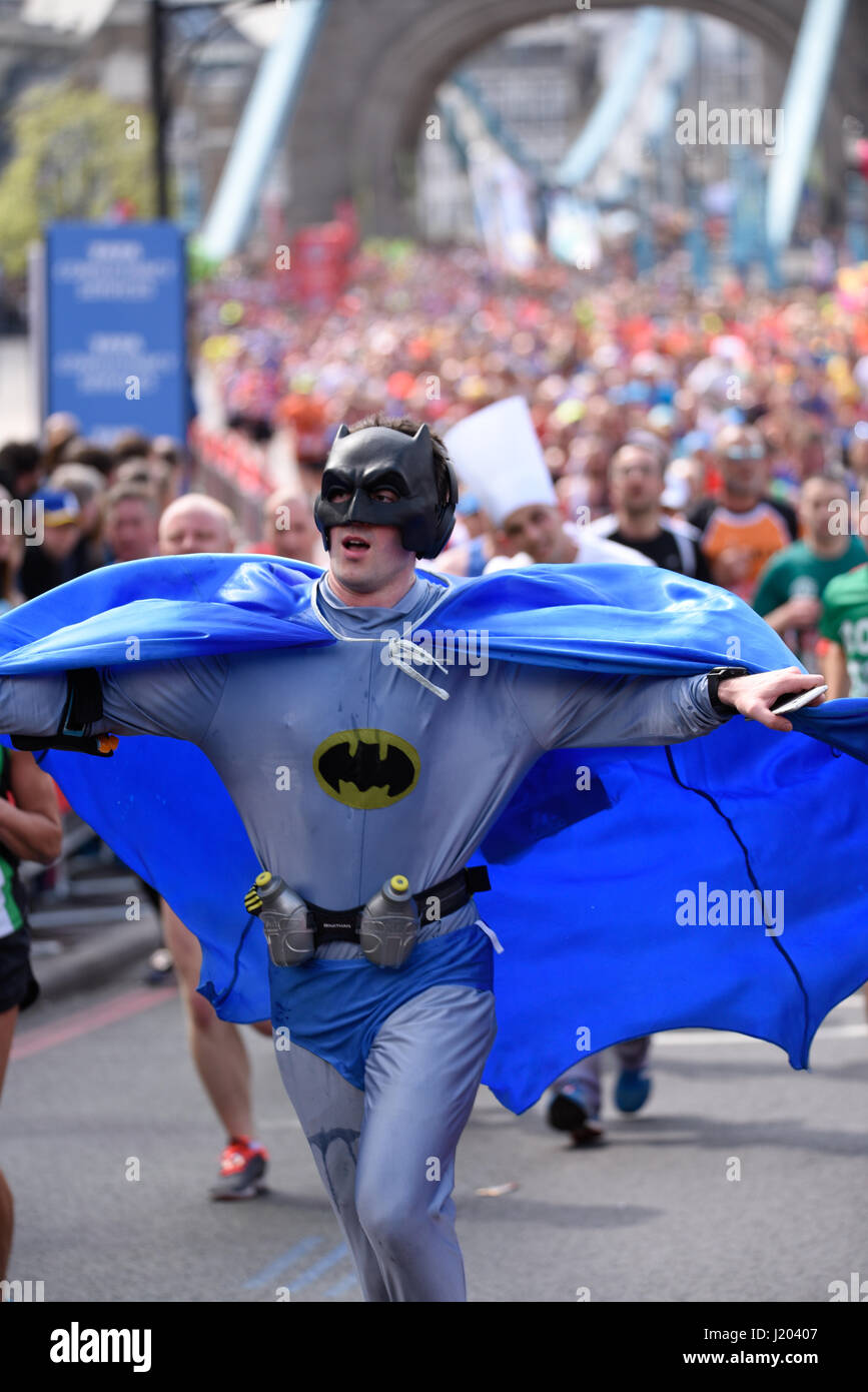 Batman fancy dress runner hi-res stock photography and images - Alamy