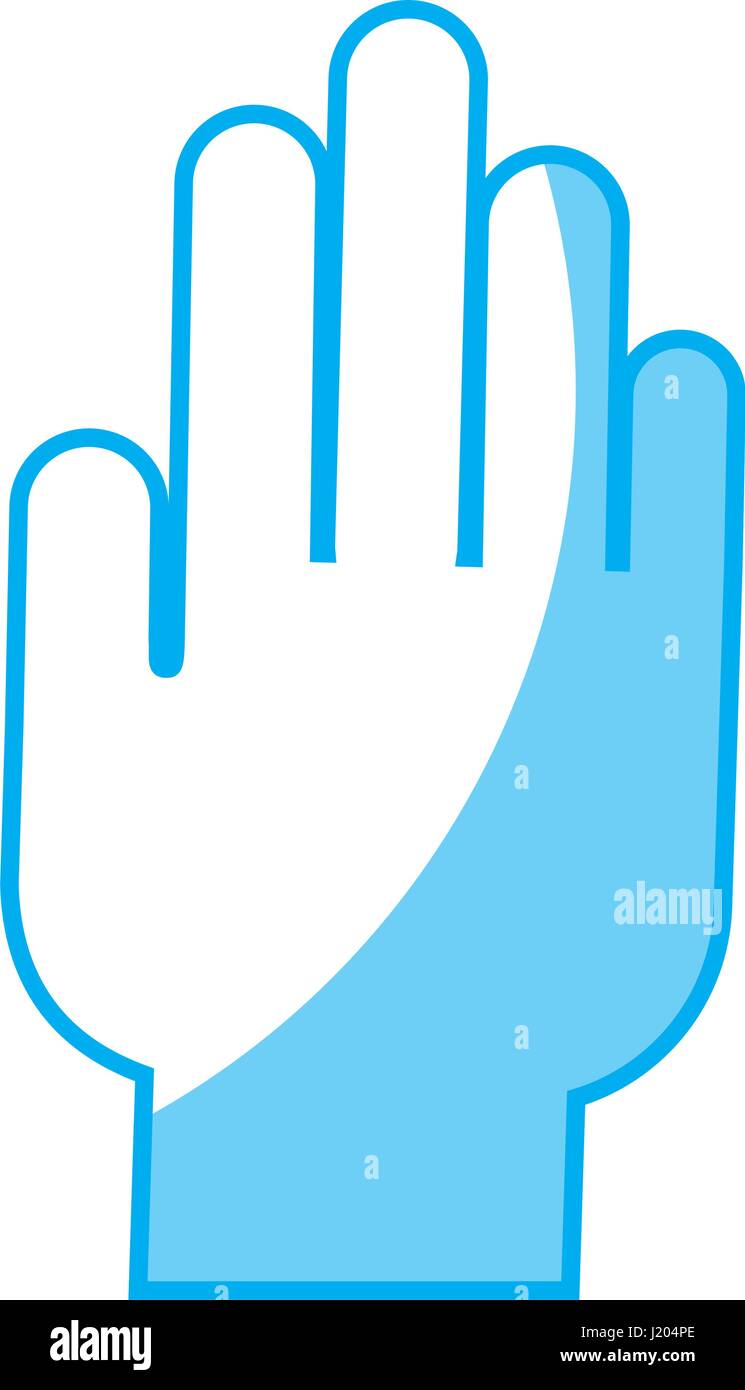 human hand icon Stock Vector Image & Art - Alamy