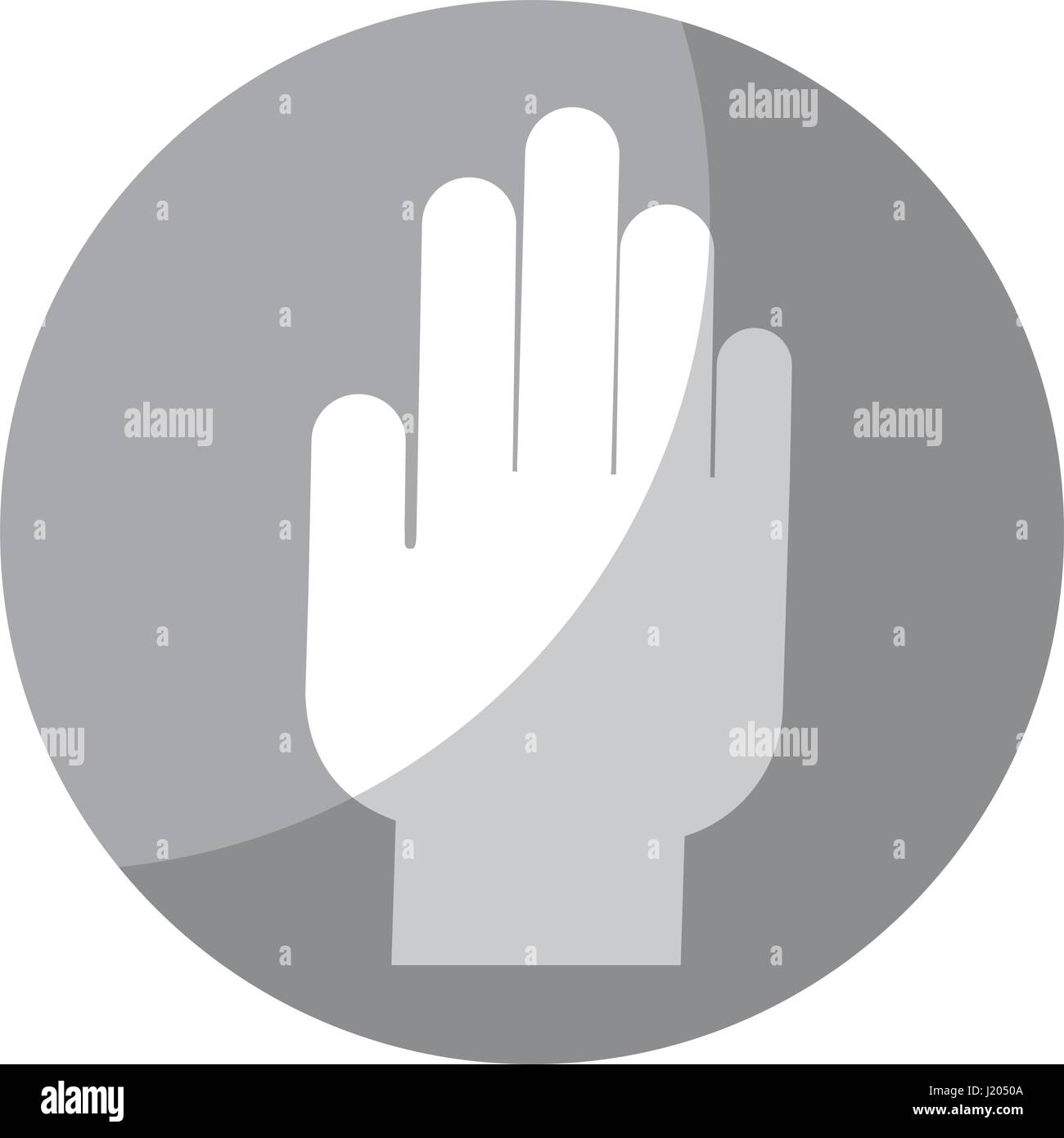 human hand icon Stock Vector Image & Art - Alamy