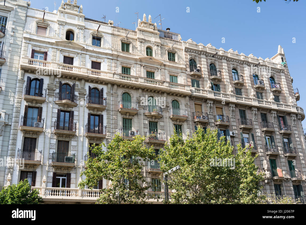 Barcelona (Catalunya, Spain) building in the Avinguda del Parallel