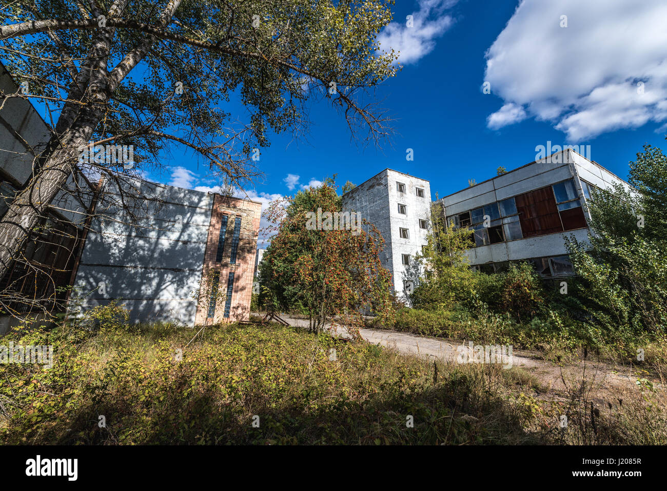 Abandoned Jupiter Factory in Pripyat ghost town of Chernobyl Nuclear ...