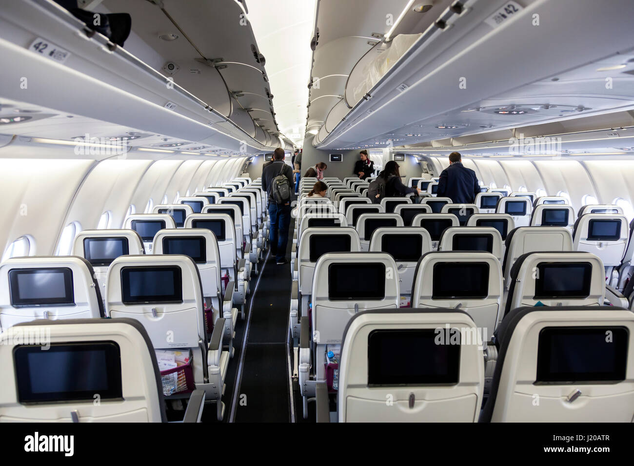 A330 interior plane hi-res stock photography and images - Alamy