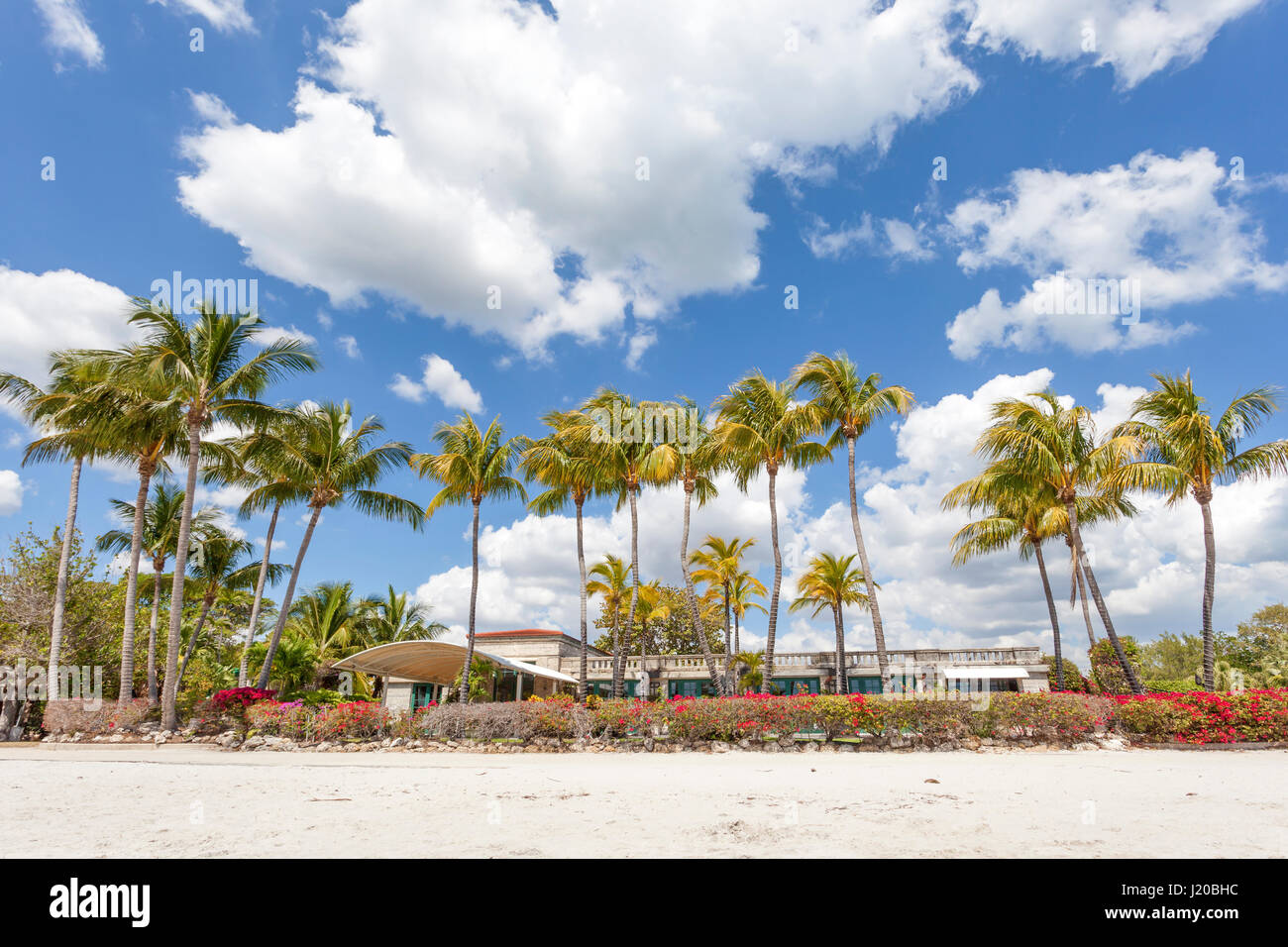 Matheson Hammock Park beach in Miami, Florida, United States Stock