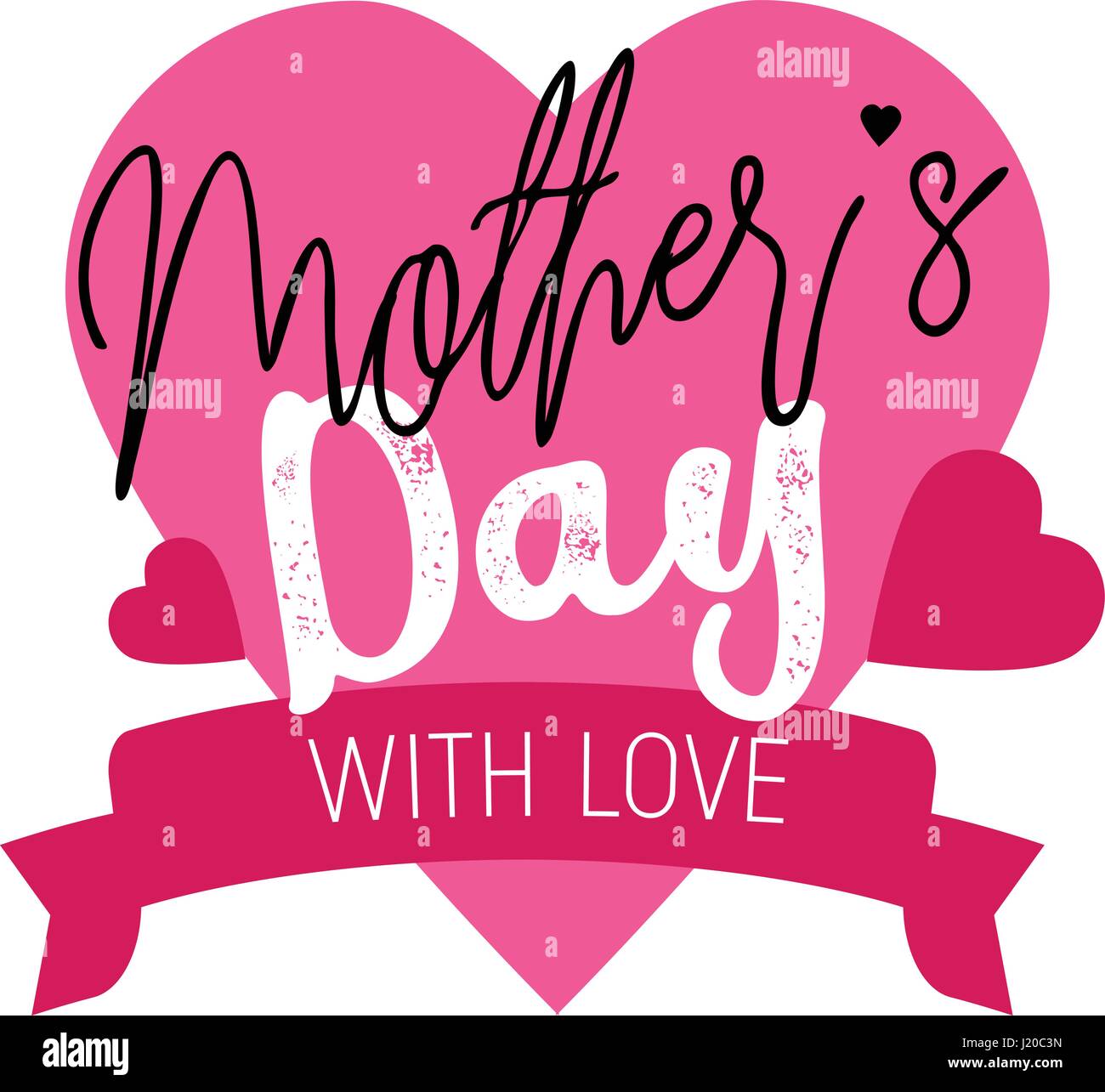 Happy mother s day. Vector.Can be used to design postcards Stock Vector