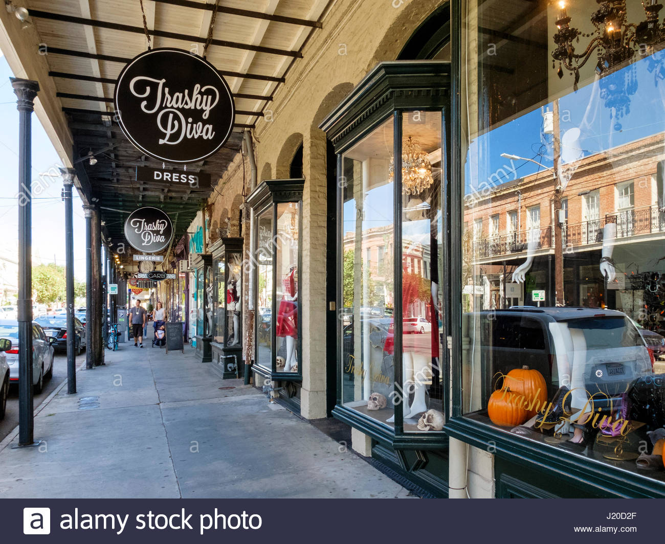 Magazine Street New Orleans High Resolution Stock Photography and