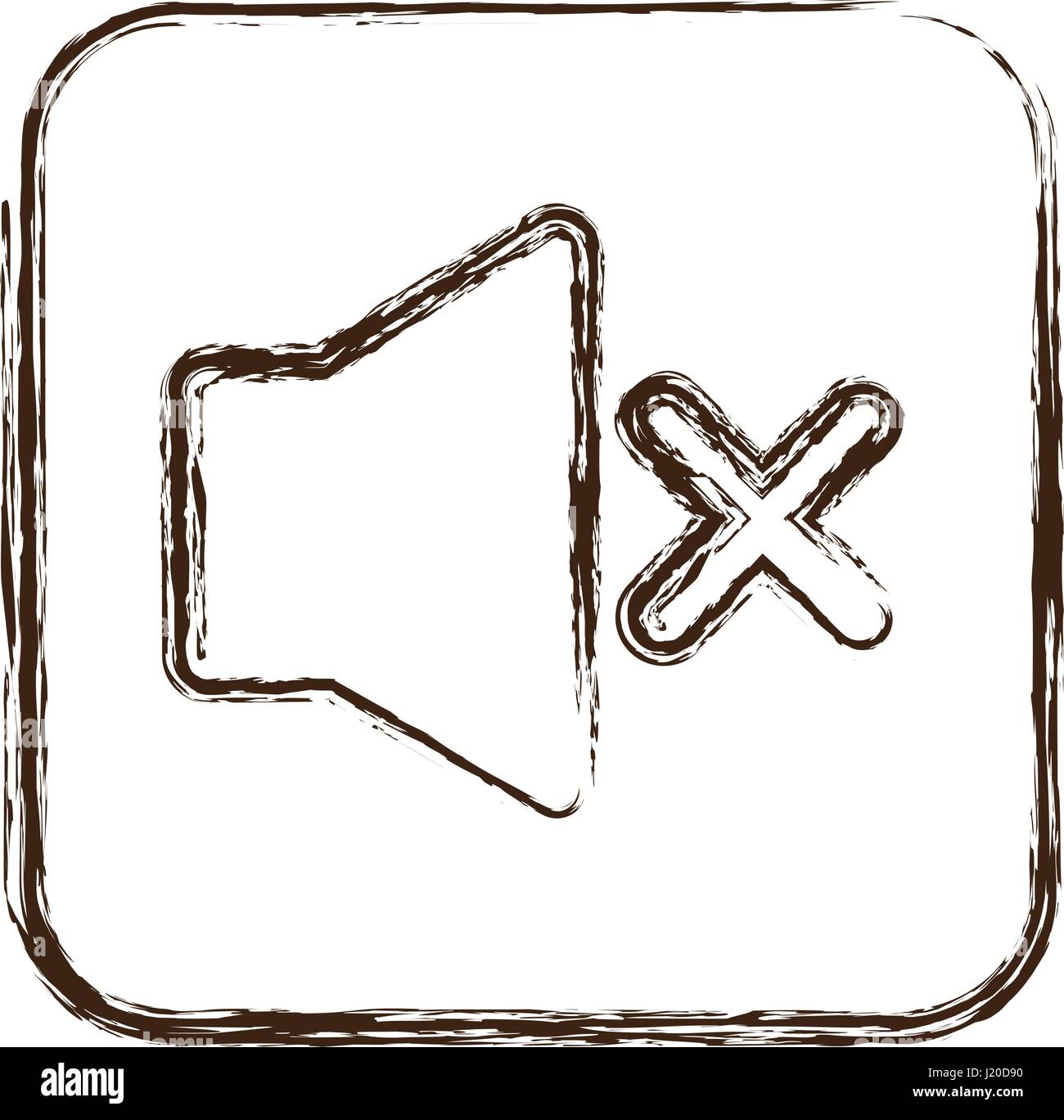 no sound icon Stock Vector Image & Art - Alamy