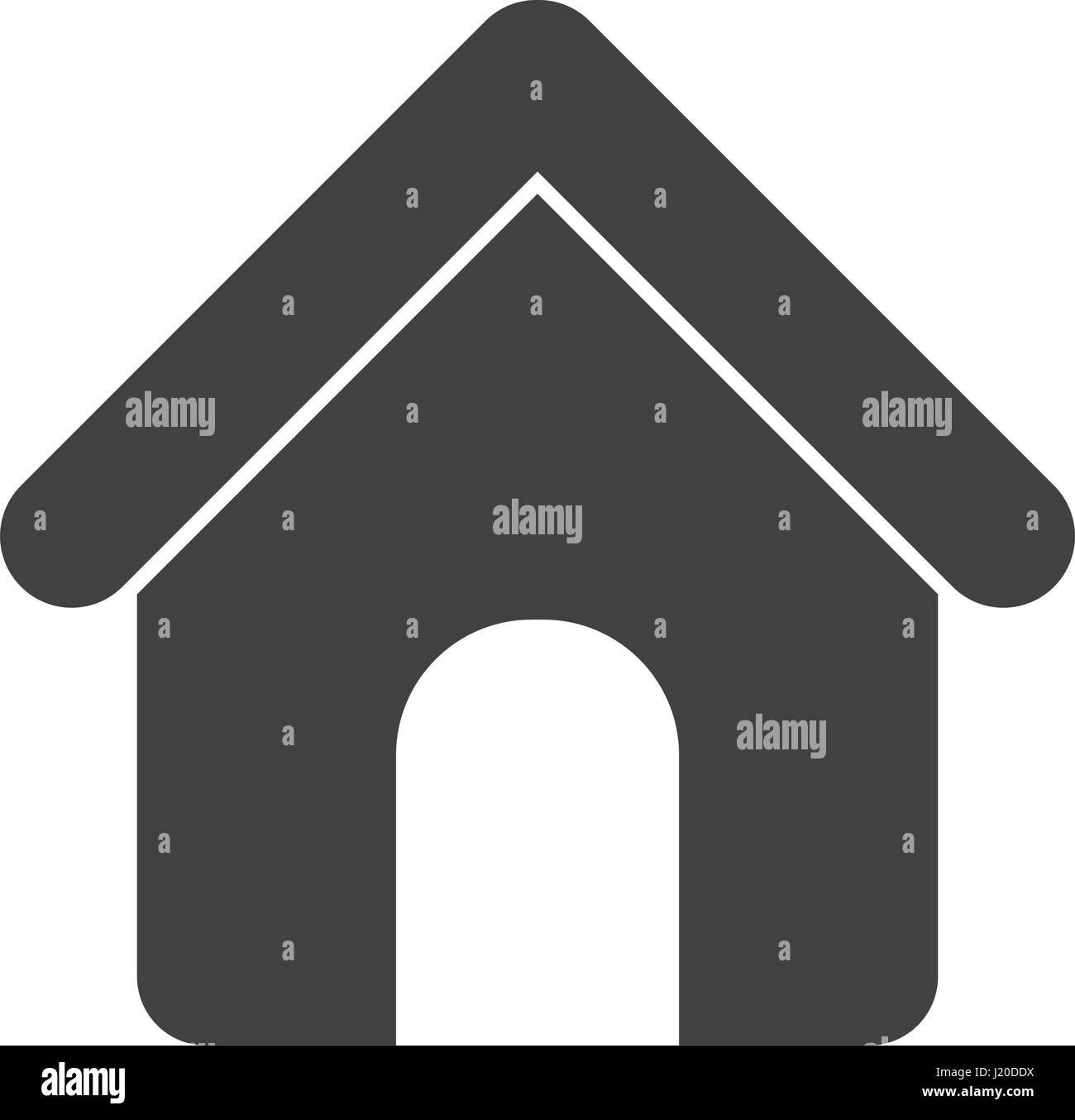 house shape icon Stock Vector Image & Art - Alamy