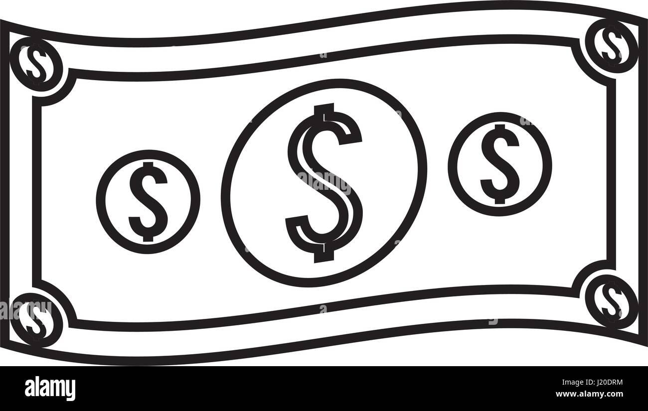 money bill icon Stock Vector Image & Art - Alamy