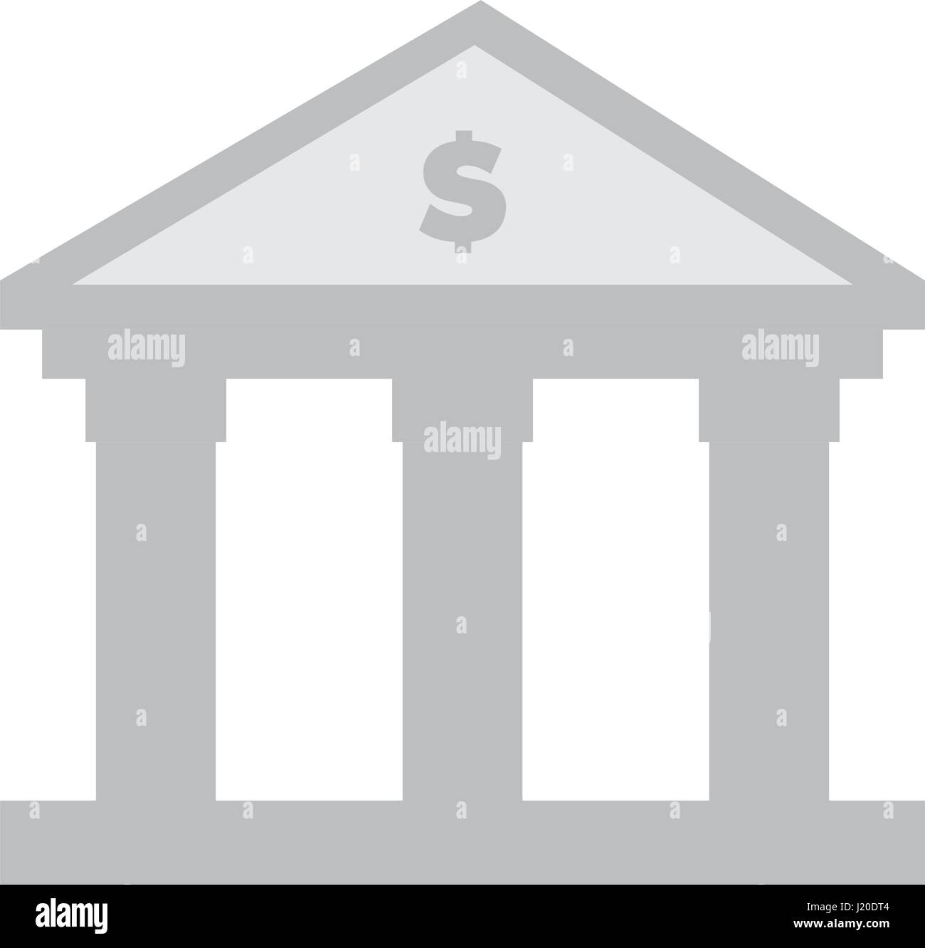 bank building icon Stock Vector Image & Art - Alamy