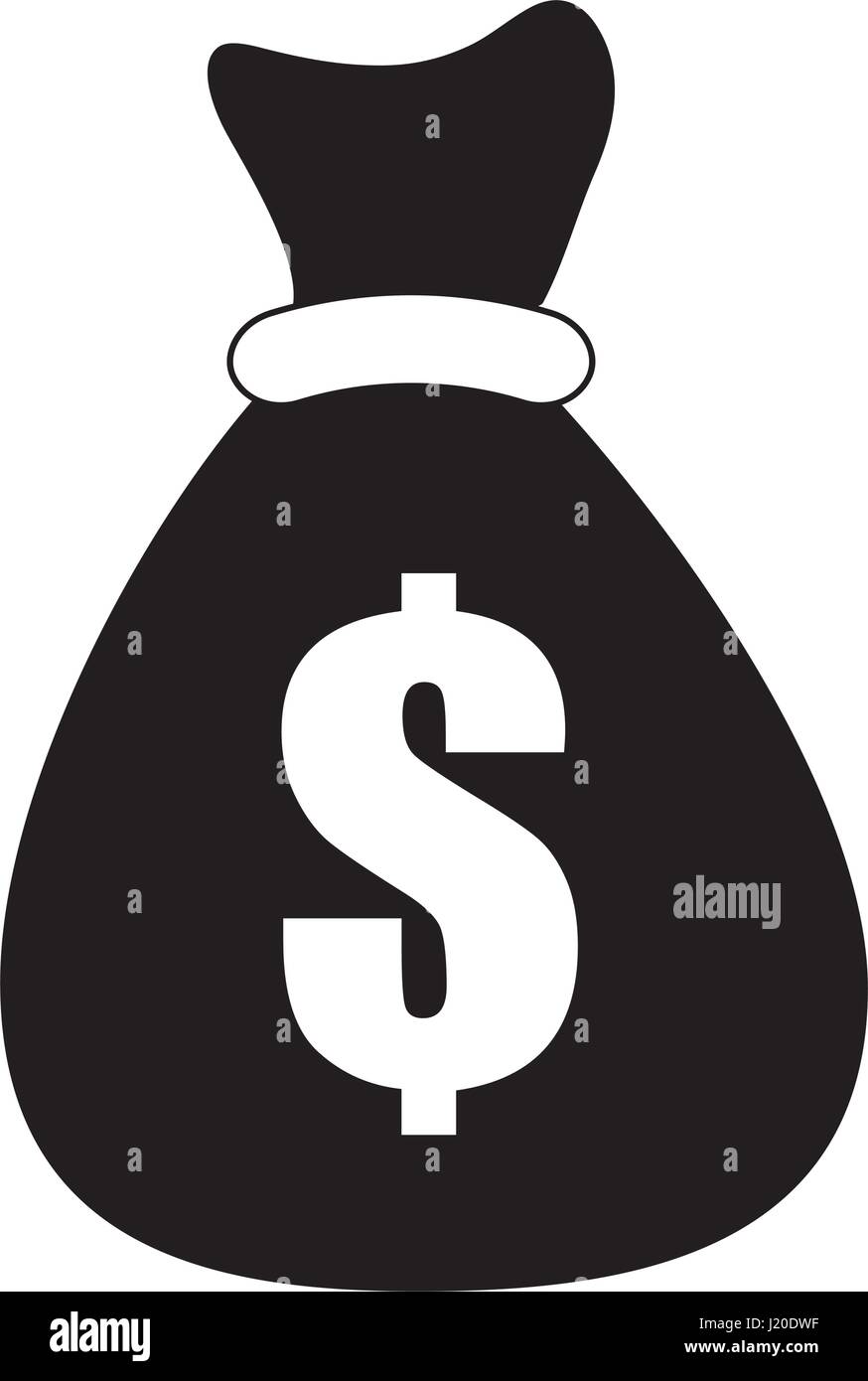 money sack icon Stock Vector Image & Art - Alamy