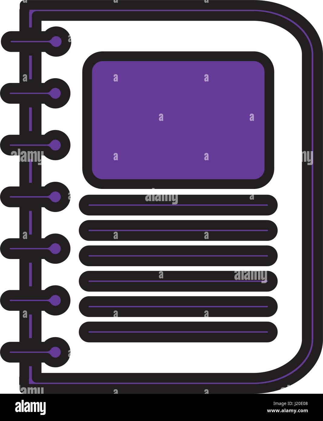 notebook icon image Stock Vector Image & Art - Alamy