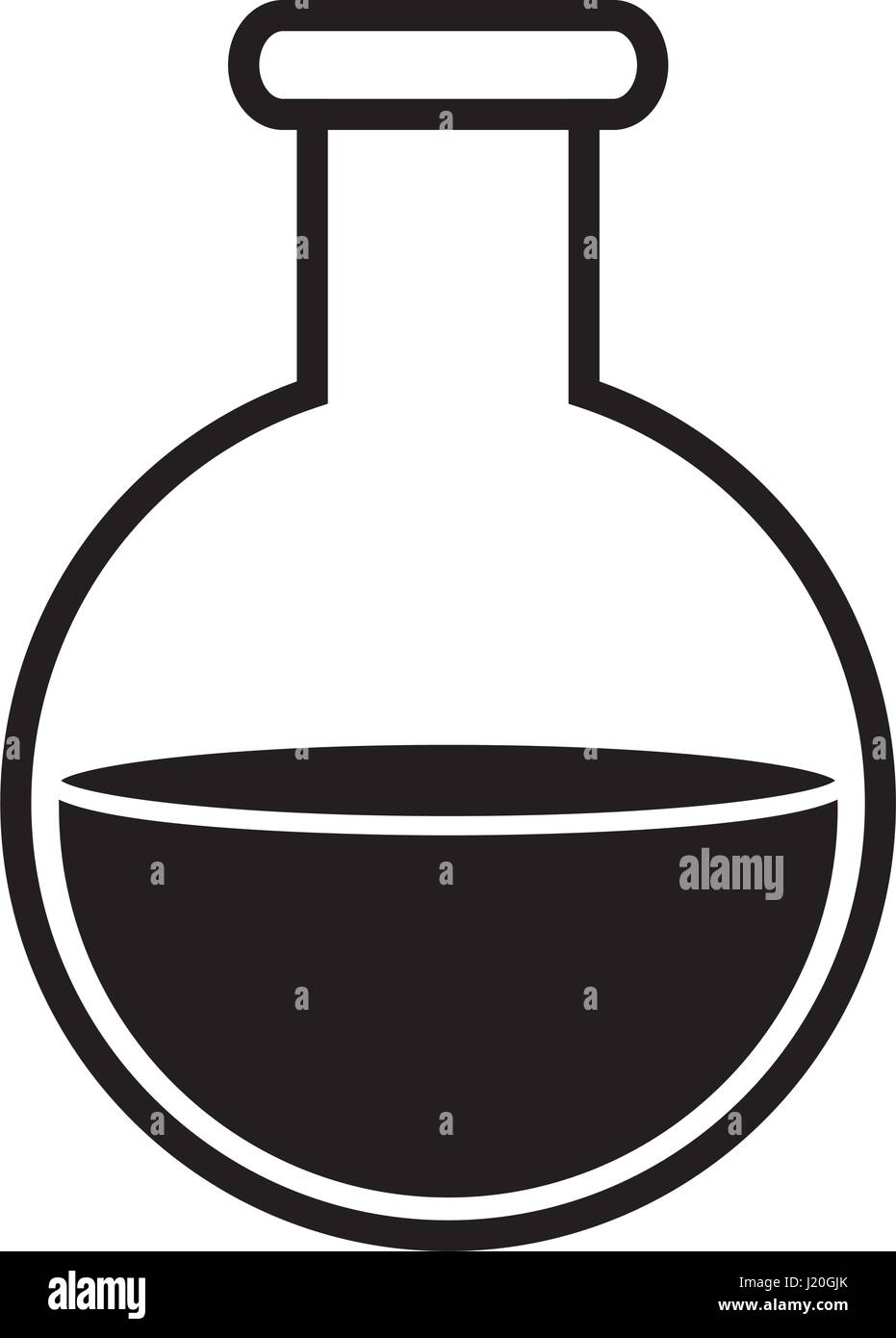 chemical flask icon Stock Vector Image & Art - Alamy