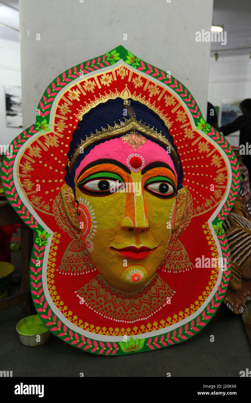 Bengali traditional Colorful masks Stock Photo Alamy