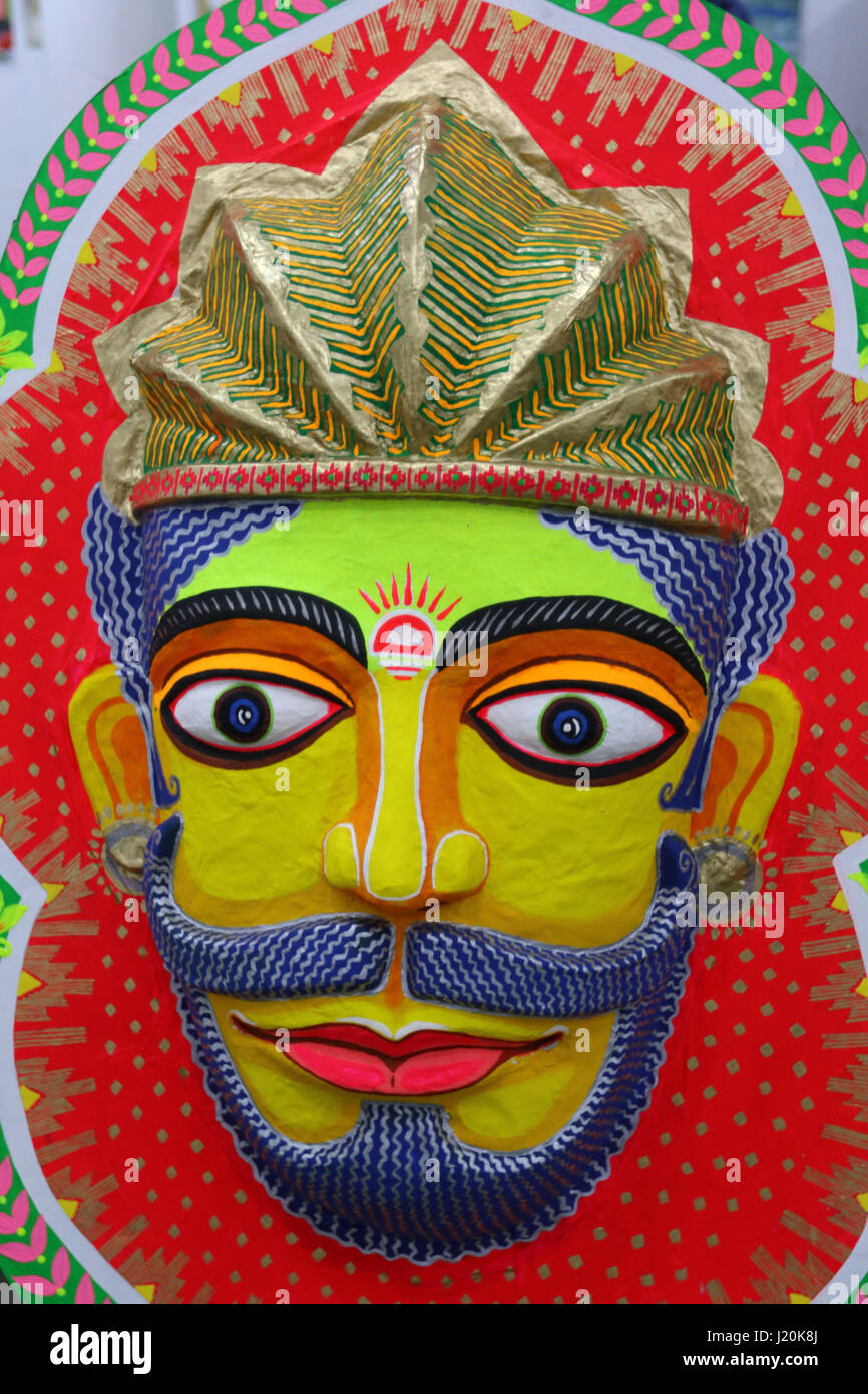 Bengali traditional Colorful masks Stock Photo Alamy