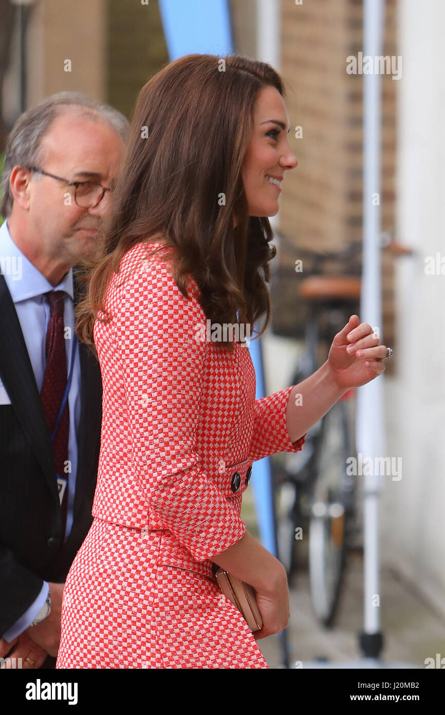 Catherine, Duchess of Cambridge visits the Royal College of