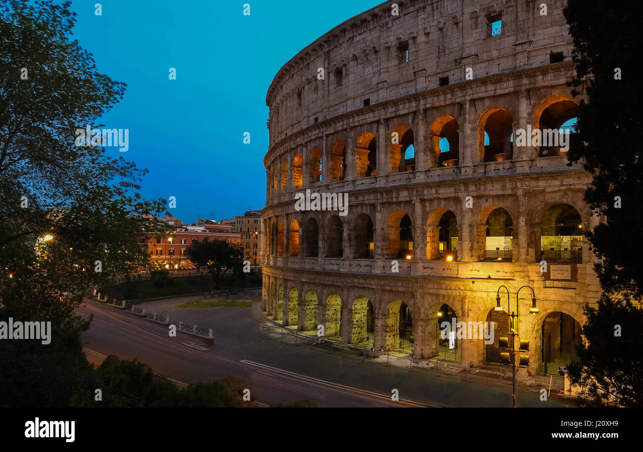 The famous Colosseum in Rome, Italy Stock Photo Alamy