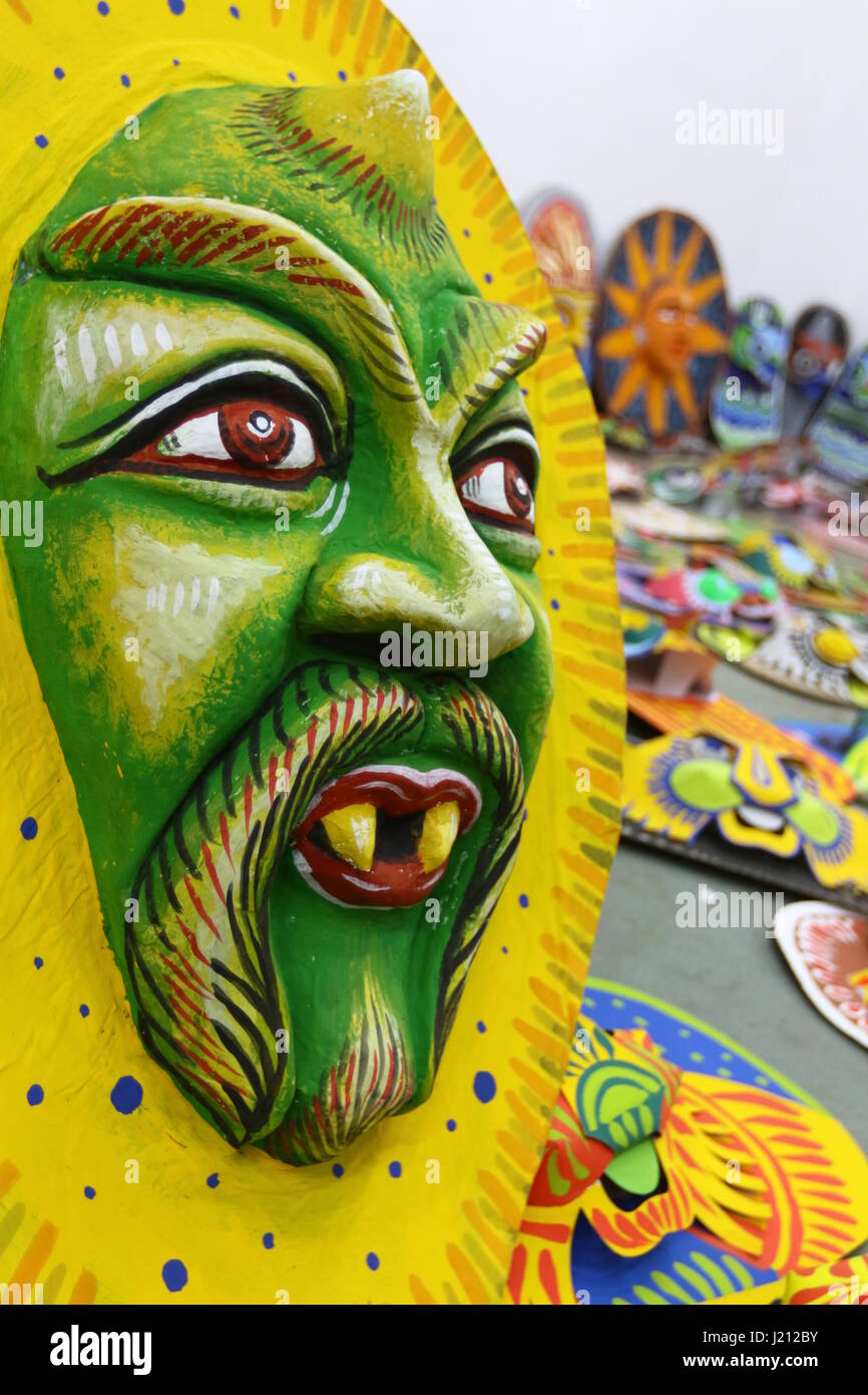 Bengali traditional Colorful masks Stock Photo Alamy