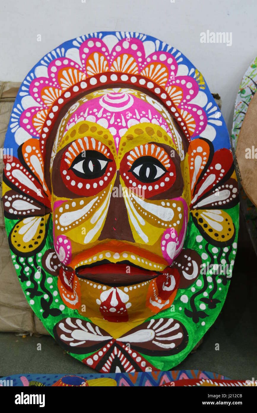 Bengali traditional Colorful masks Stock Photo Alamy