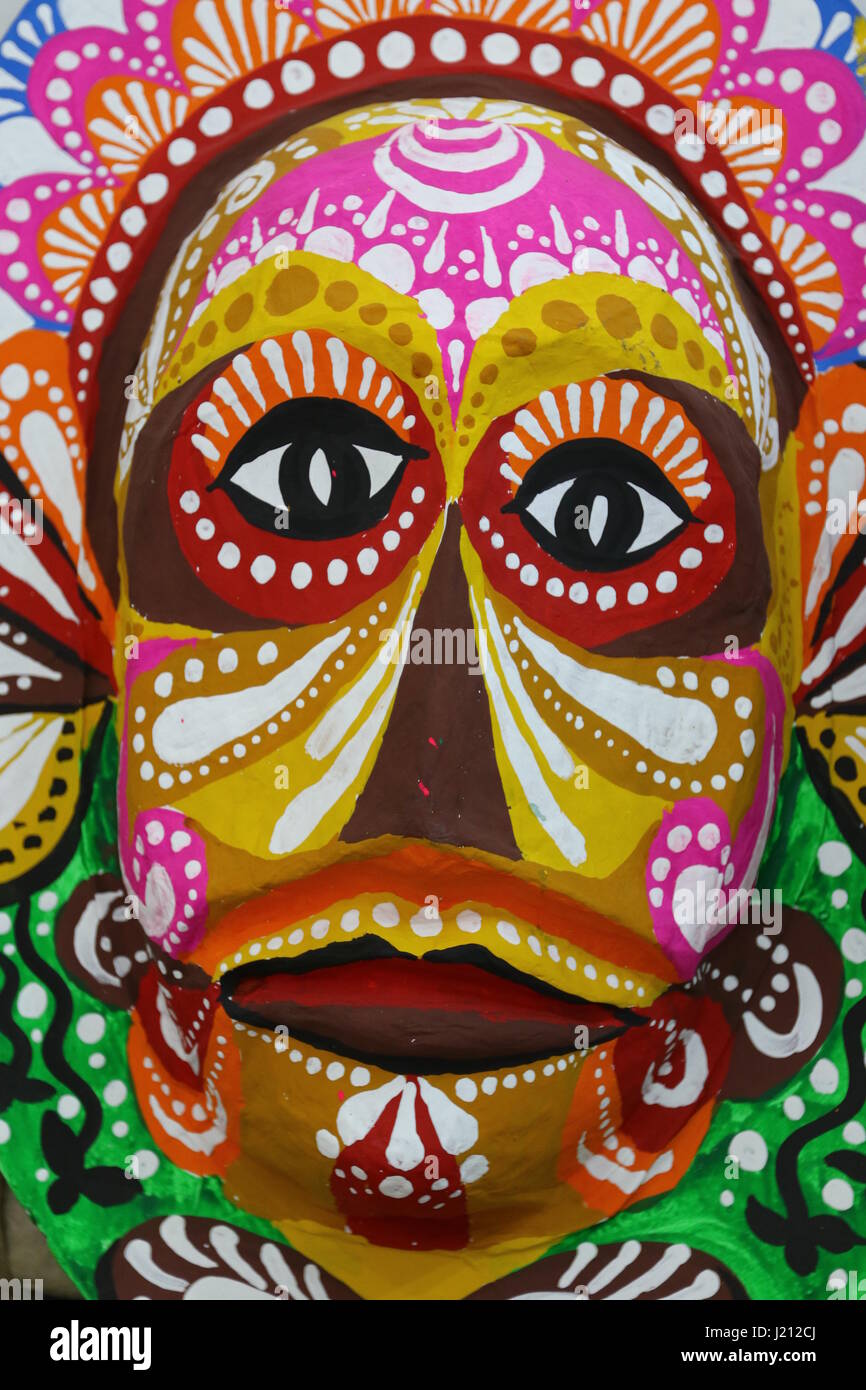 Bengali traditional Colorful masks Stock Photo Alamy