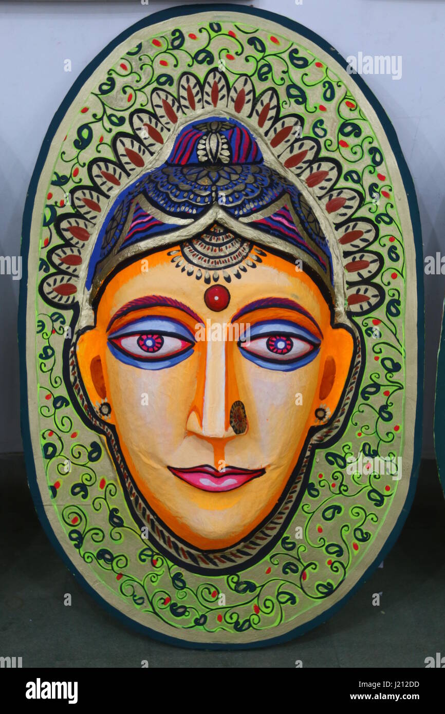 Bengali traditional Colorful masks Stock Photo Alamy
