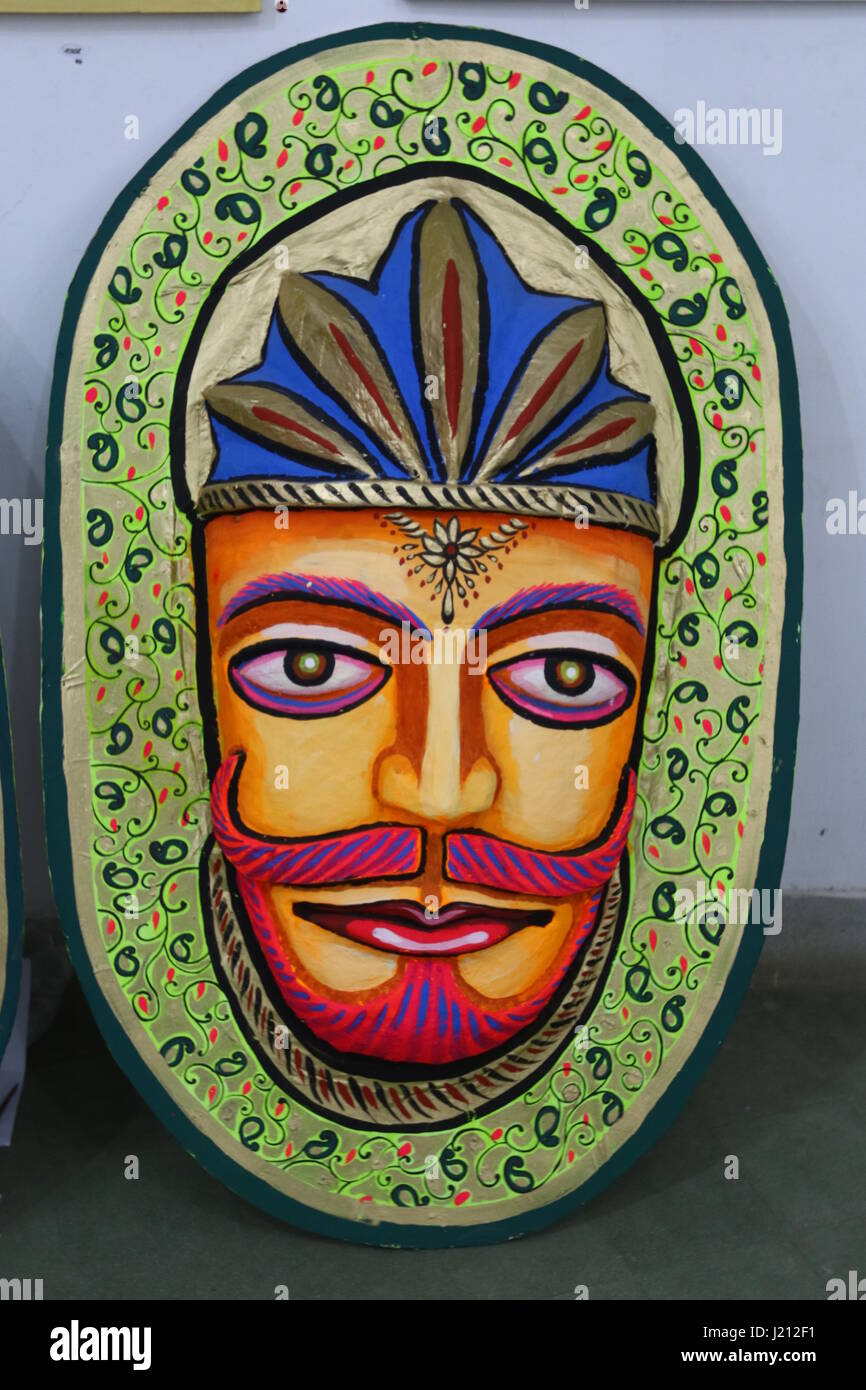 Bengali traditional Colorful masks Stock Photo Alamy