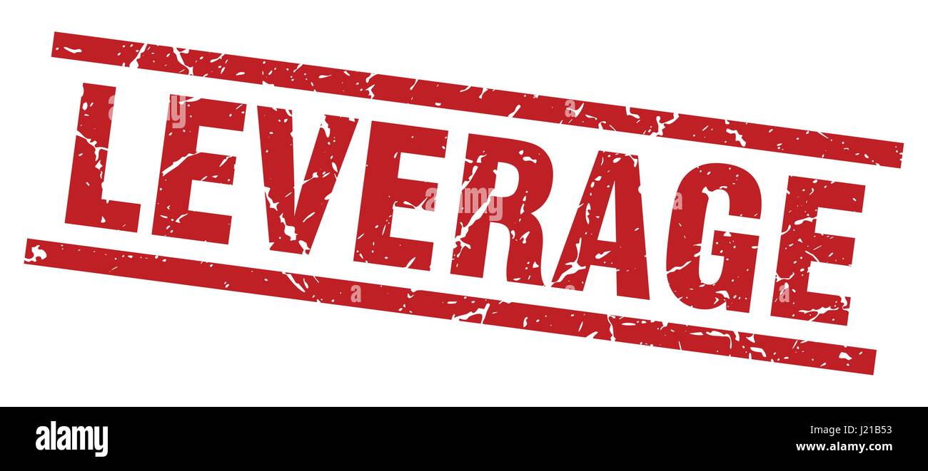 square grunge red leverage stamp Stock Vector Image & Art - Alamy