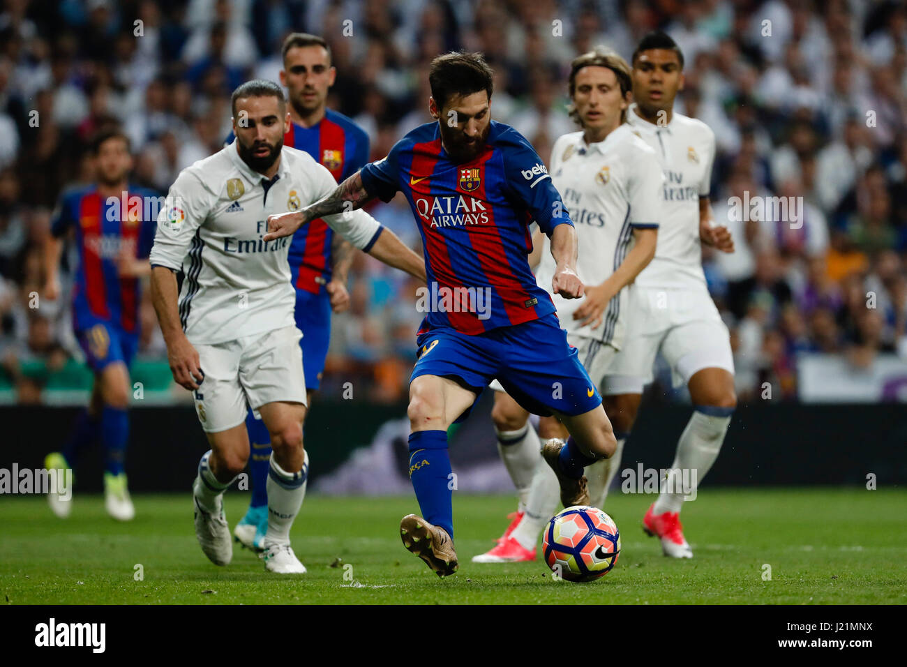 Lionel Andres Messi 10 Fc Barcelona S Player Celebrates The 1 1 Stock Photo Alamy