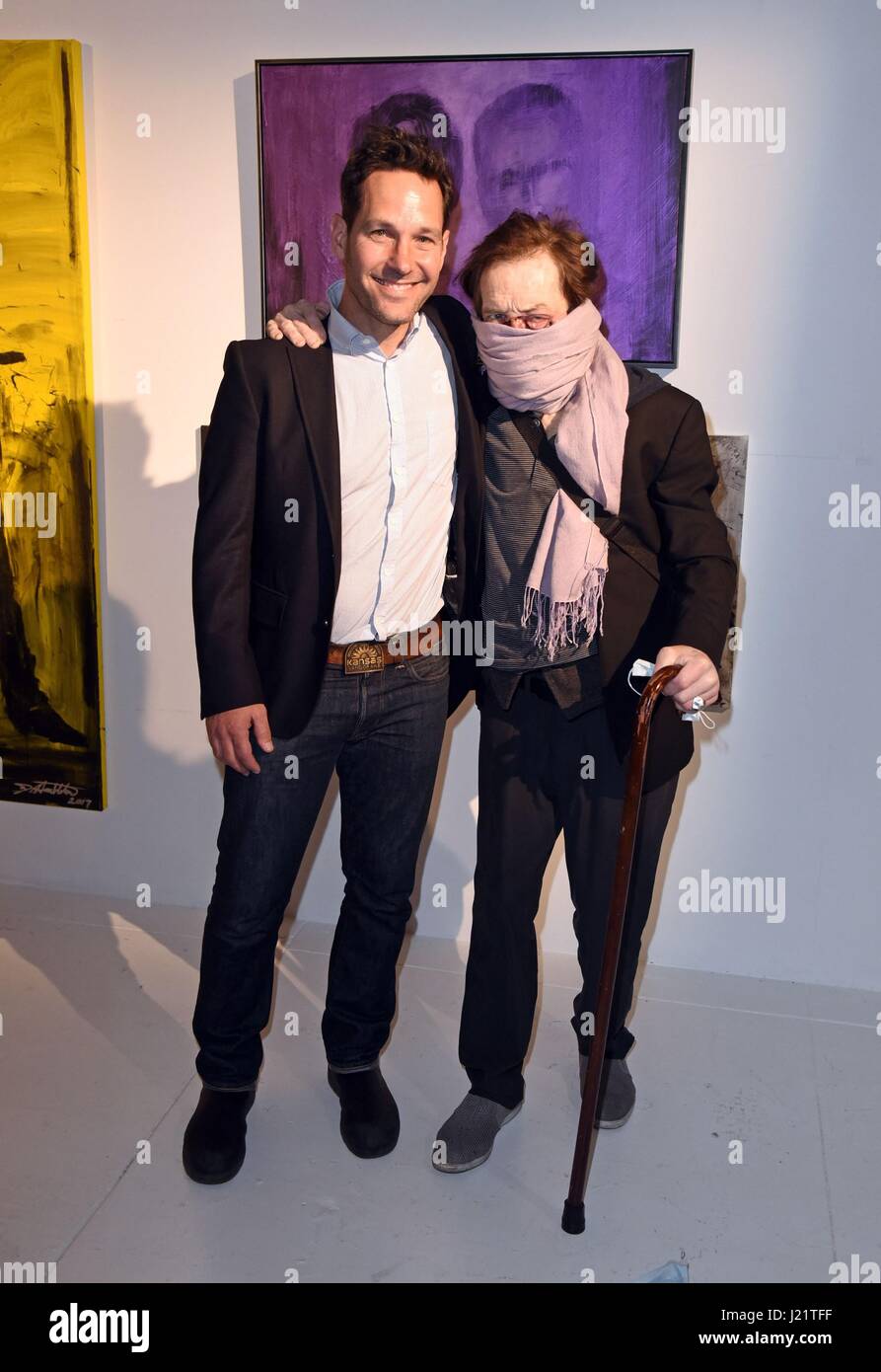 New York, NY, USA. 23rd Apr, 2017. Paul Rudd, Richard Hambleton in