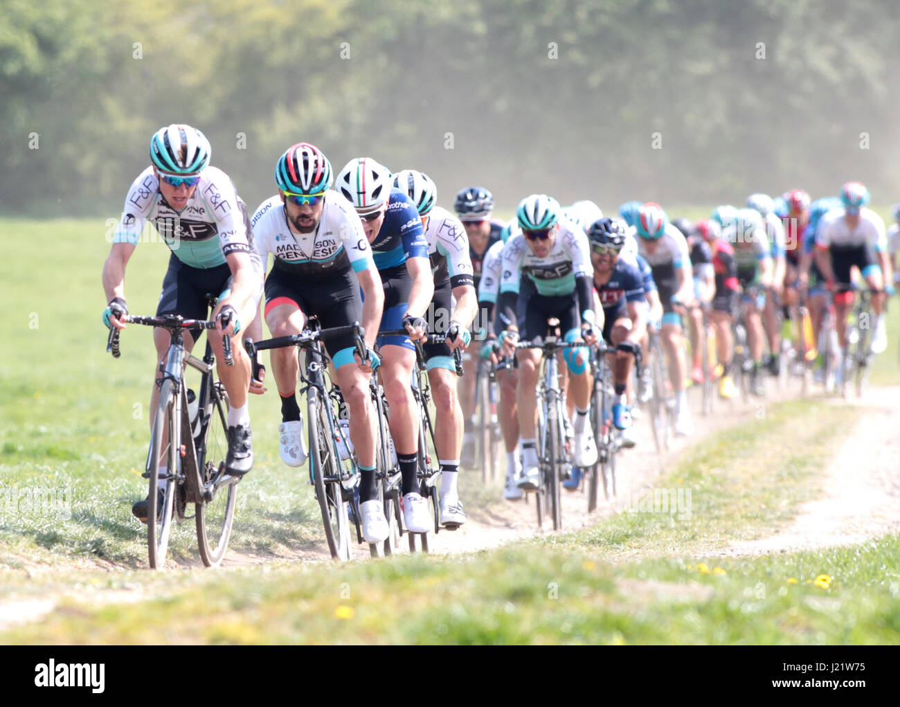 Rutland, UK. 23rd April, 2017. Rutland Melton CiCLE Classic 2017. In